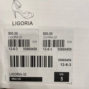 Nude-Clear-Sandal size 5 great condition worn once